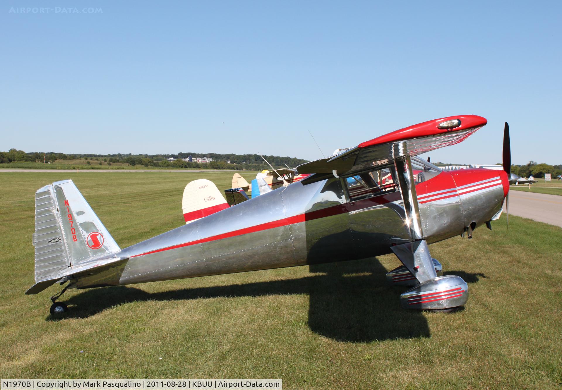 N1970B, 1948 Luscombe 8A C/N 6397, Luscombe 8A