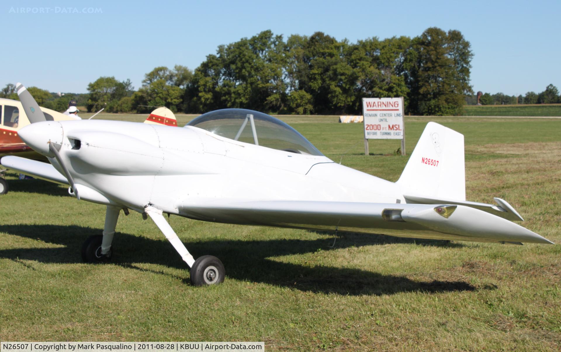 N26507, Vans RV-4 C/N 1958, Vans RV-4