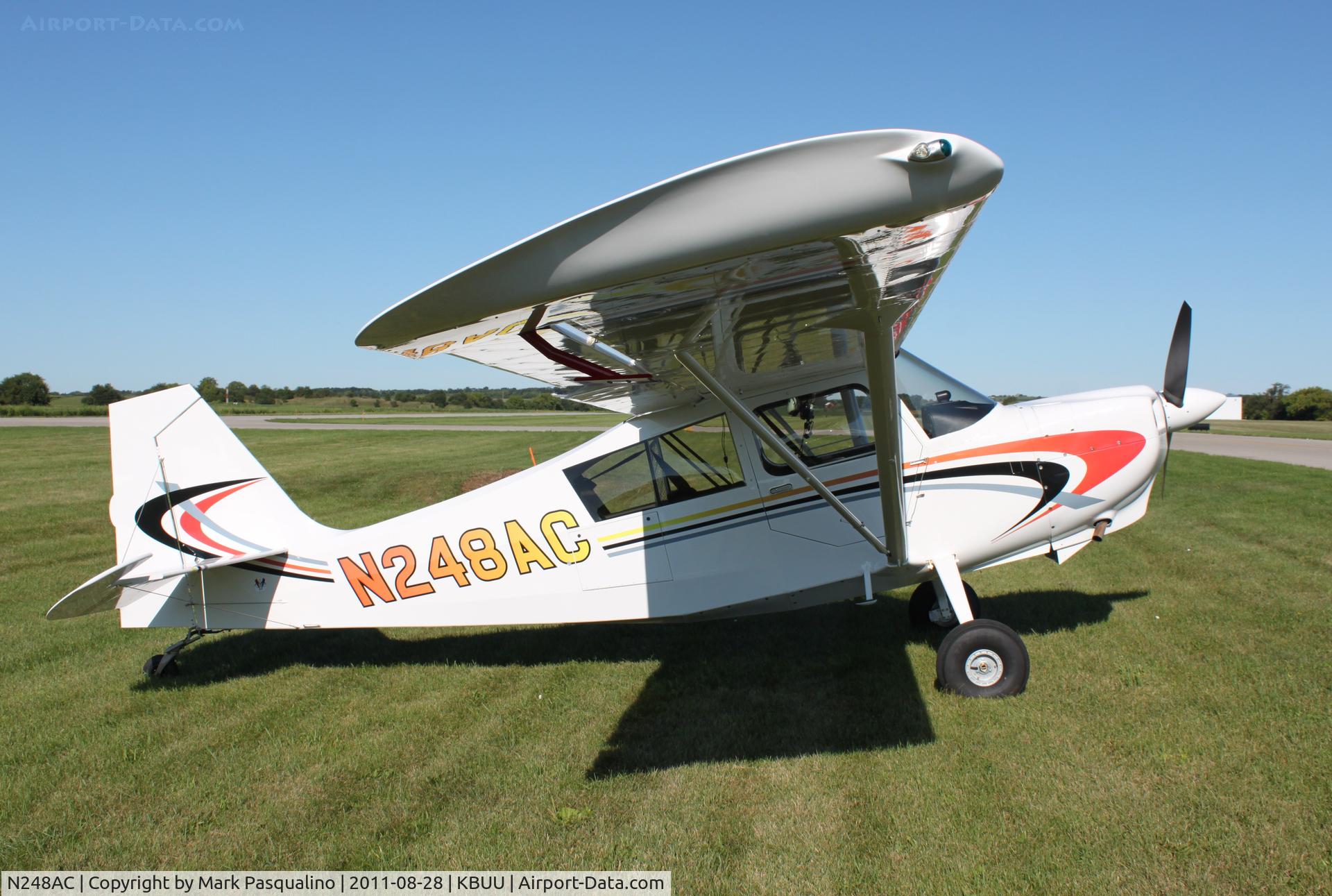 N248AC, 2011 American Champion 7GCBC C/N 1464-2011, American Champion 7GCBC