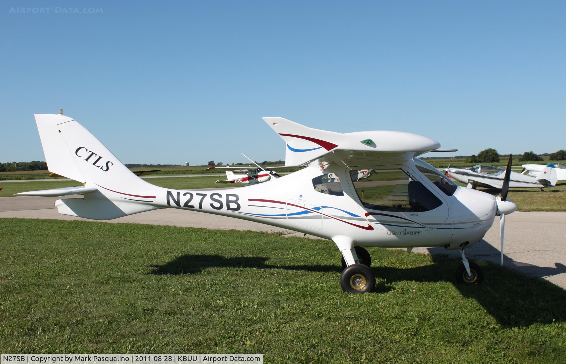 N27SB, Flight Design CTLS C/N F-08-08-24, Flight Design Gmbh CTLS