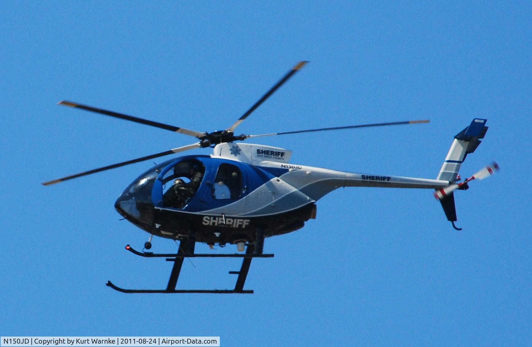 N150JD, 2000 MD Helicopters 369FF C/N 0710FF, San Diego County Sheriff