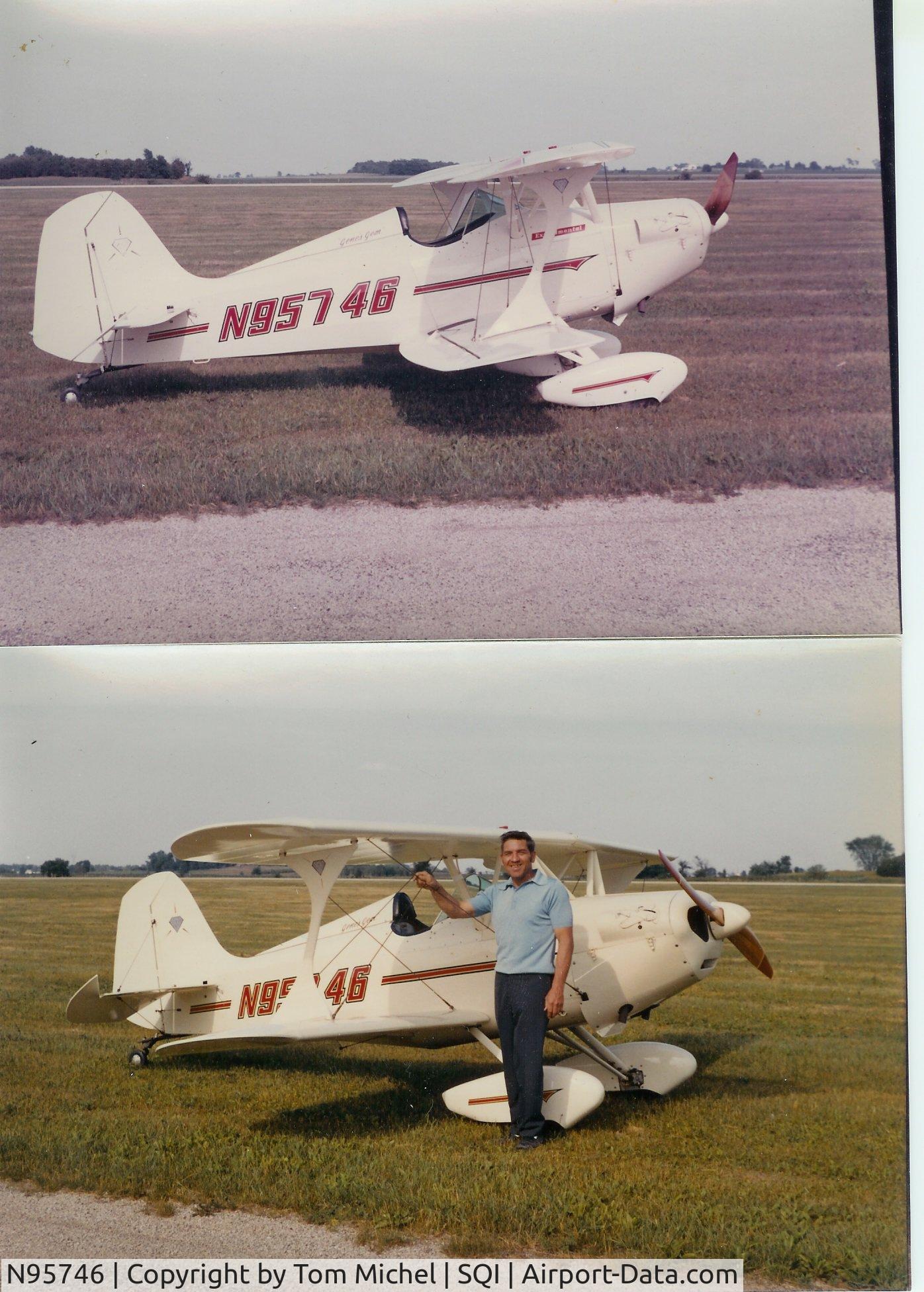 N95746, 1968 Stolp SA-100 Starduster C/N 1 (N95746), My father, Eugene Michel, built Gene's Gem