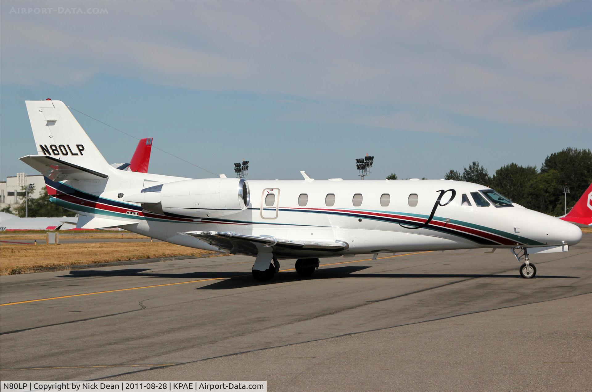 N80LP, 2002 Cessna 560XL Citation Excel C/N 560-5249, KPAE/PAE