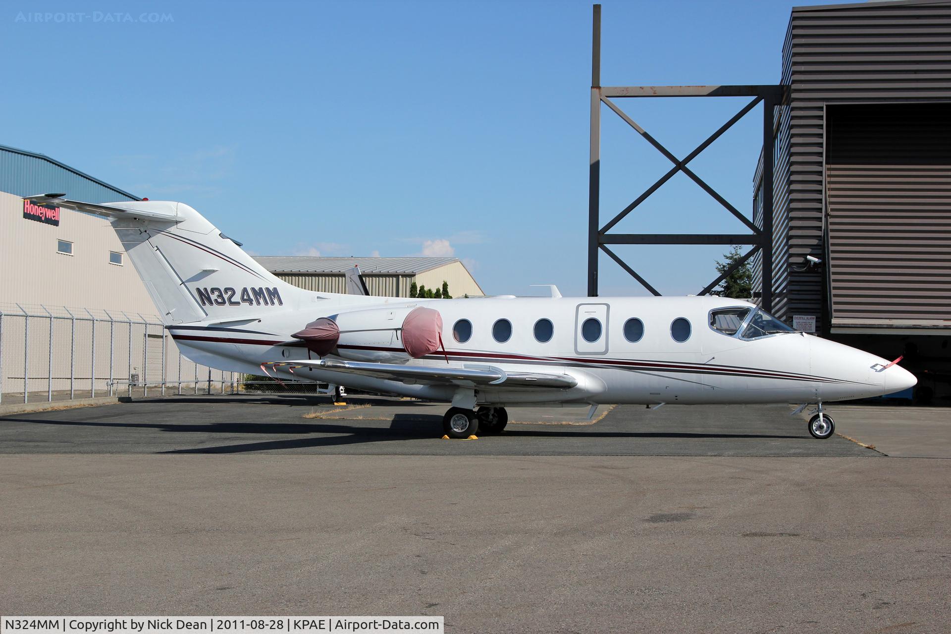 N324MM, 1988 Beech 400 Beechjet C/N RJ-52, KPAE/PAE