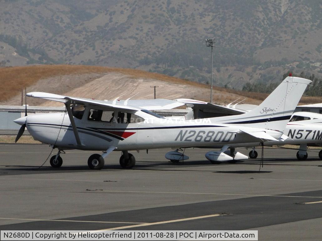 N2680D, 1998 Cessna 182S Skylane C/N 18280306, Parked in transient parking
