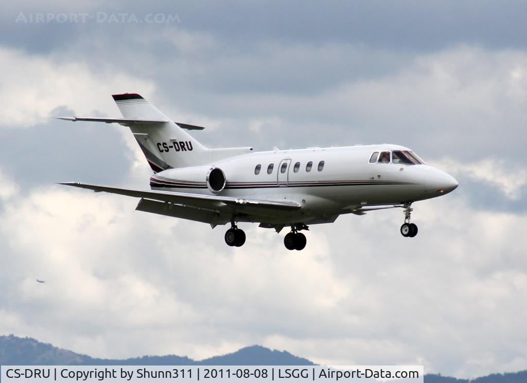 CS-DRU, 2006 Raytheon Hawker 800XP C/N 258821, Landing rwy 23