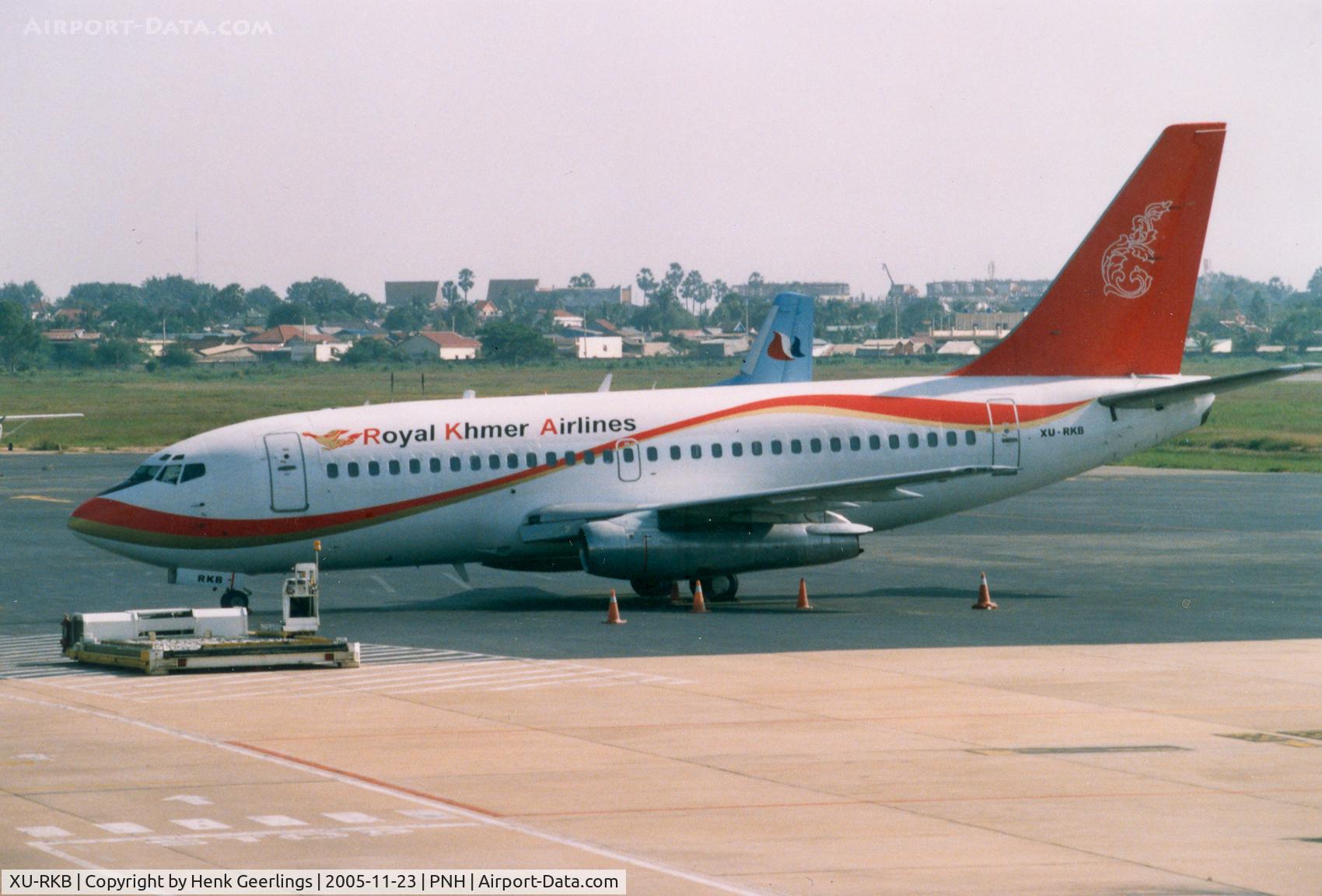 XU-RKB, 1981 Boeing 737-2H4 C/N 22674, Royal Khmer Airlines