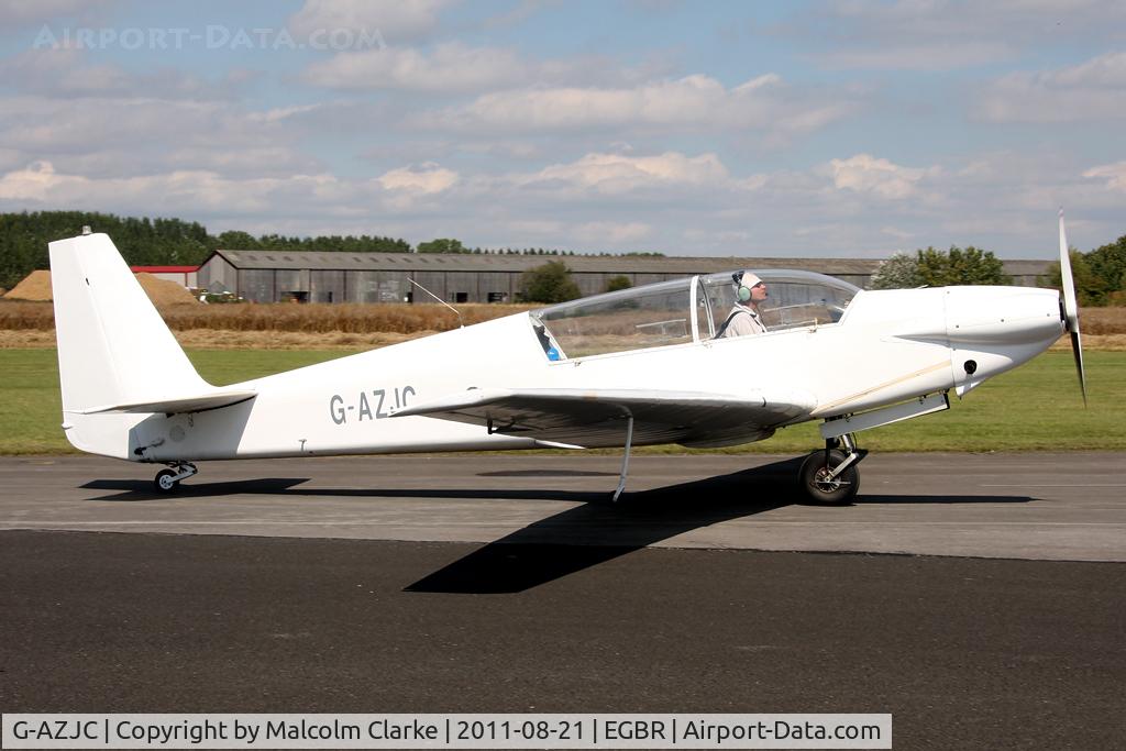 G-AZJC, 1972 Sportavia-Putzer RF-5 C/N 5108, Sportavia Fournier RF-5 at Breighton Airfield's Summer Fly-In, August 2011.