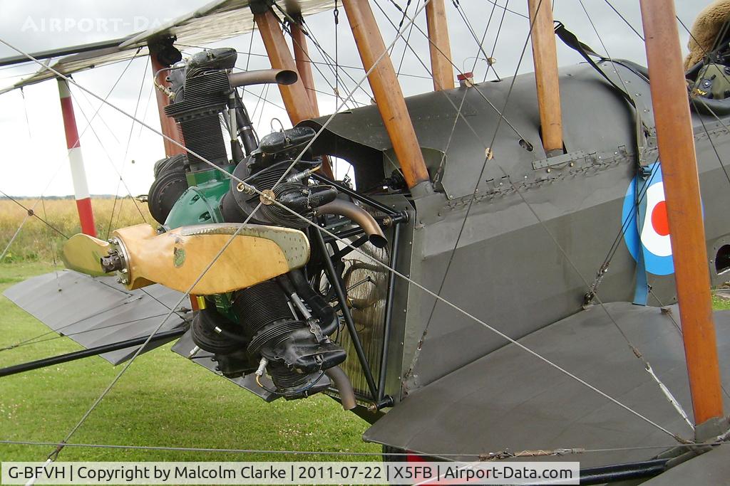 G-BFVH, 1978 Airco DH-2 Replica C/N WA4, Airco DH-2 Replica, Fishburn Airfield, July 2011.