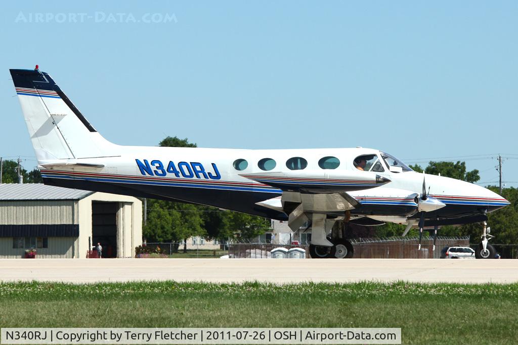 N340RJ, Cessna 340A C/N 340A0273, Cessna 340A, c/n: 340A0273 at 2011 Oshkosh