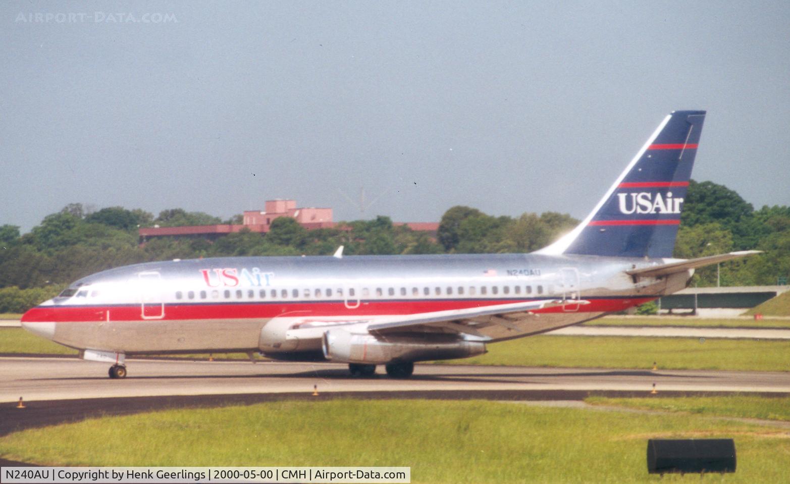 N240AU, 1981 Boeing 737-201 C/N 22355, USAir