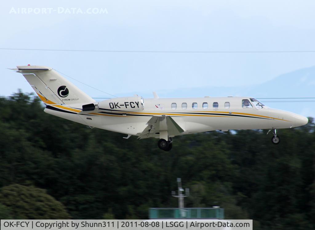 OK-FCY, 2004 Cessna 525A CitationJet CJ2 C/N 525A-0204, Landing rwy 23