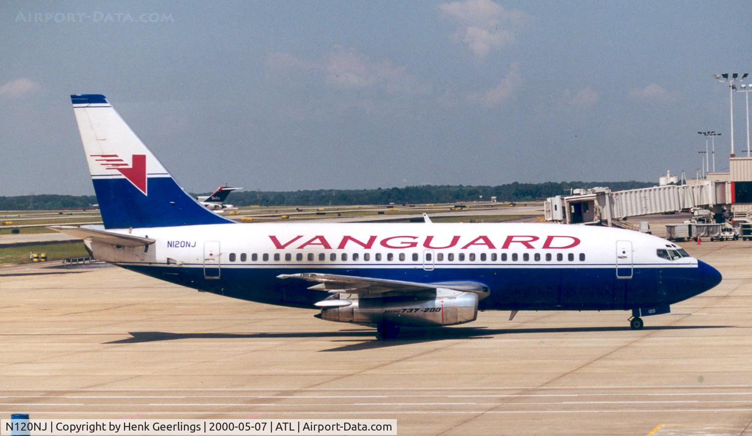 N120NJ, 1983 Boeing 737-2T5 C/N 22979, Vanguard