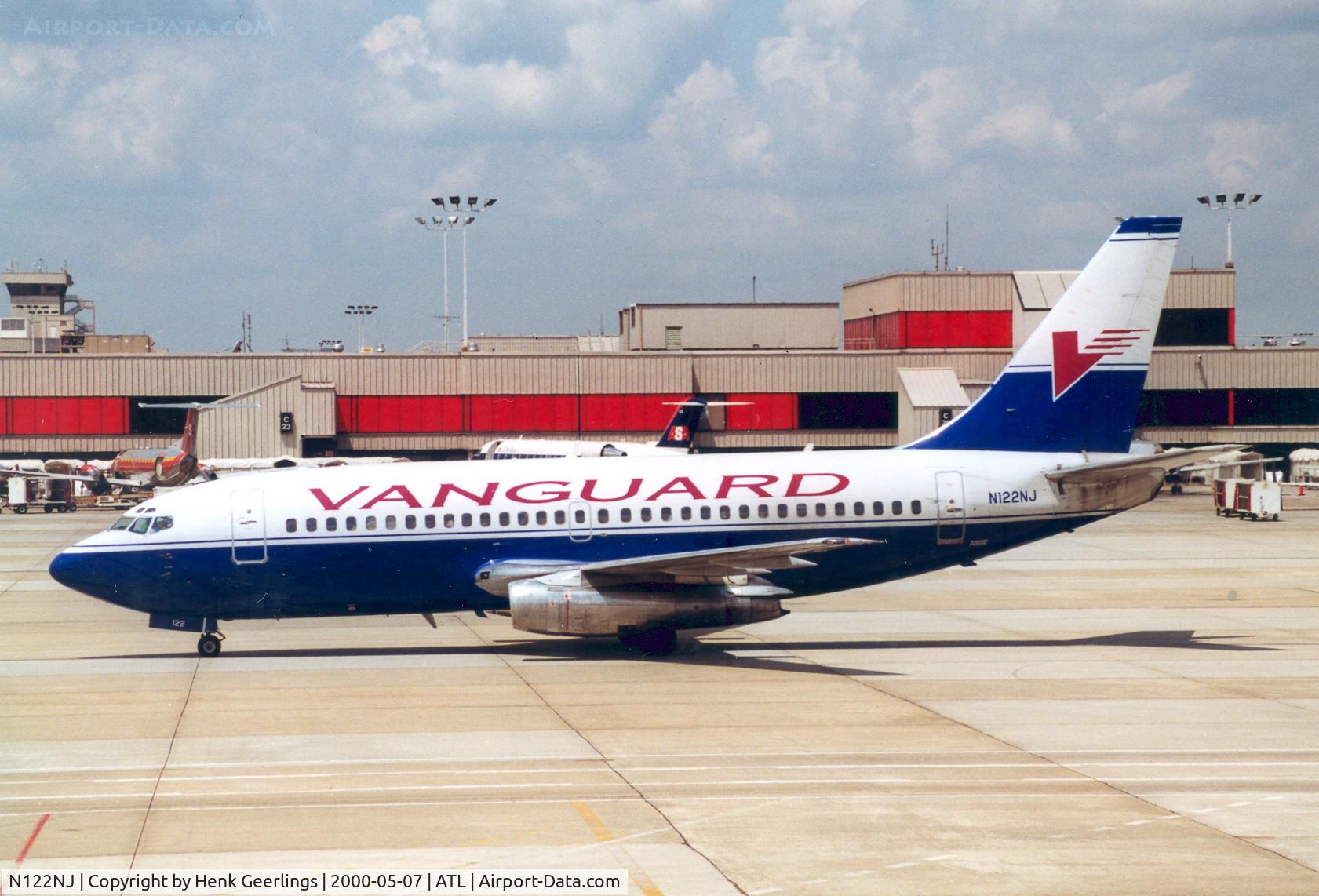 N122NJ, 1981 Boeing 737-230 C/N 22120, Vanguard