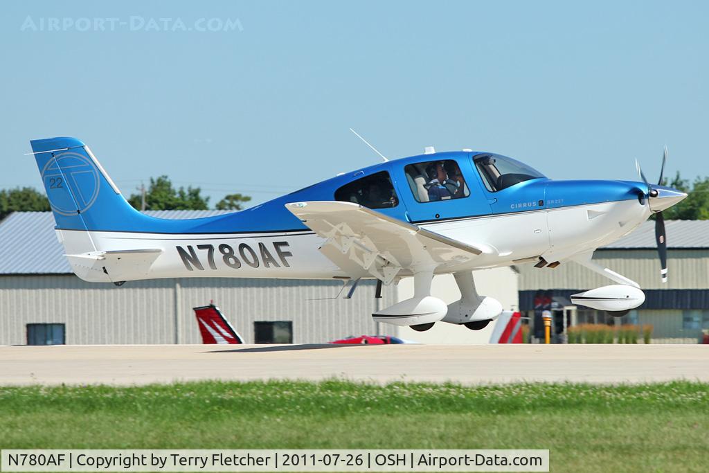 N780AF, 2011 Cirrus SR22T C/N 0161, Cirrus Design Corp SR22T, c/n: 0161
at 2011 Oshkosh