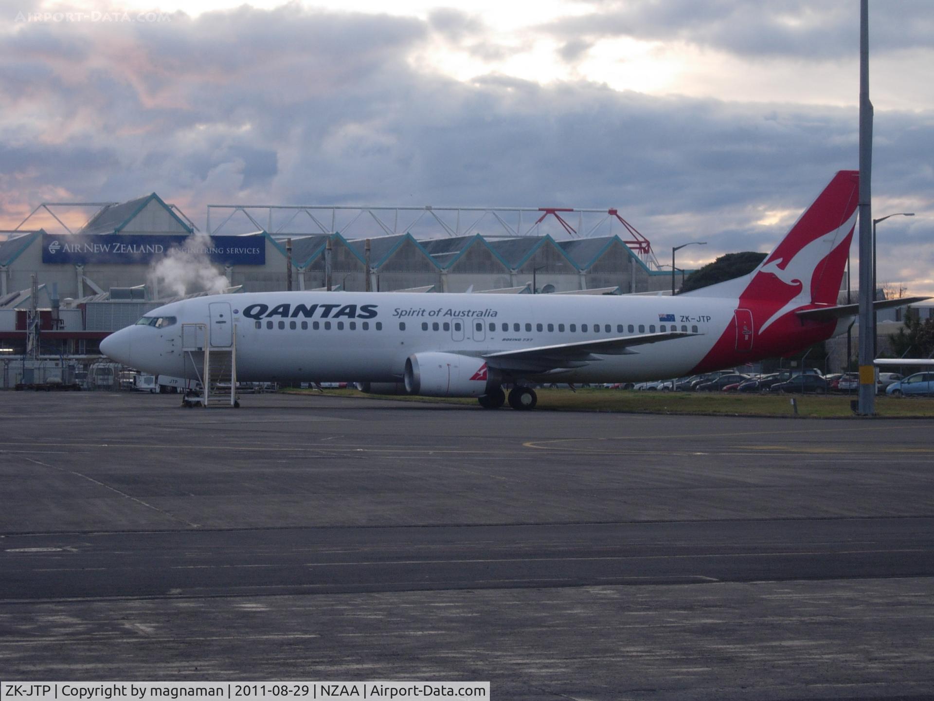 ZK-JTP, 1992 Boeing 737-476 C/N 24441, One of the link aircraft from here to Oz.