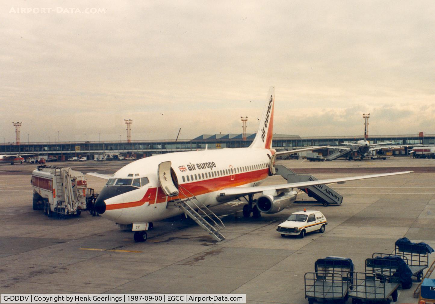 G-DDDV, 1981 Boeing 737-2S3 C/N 22633, Air Europe