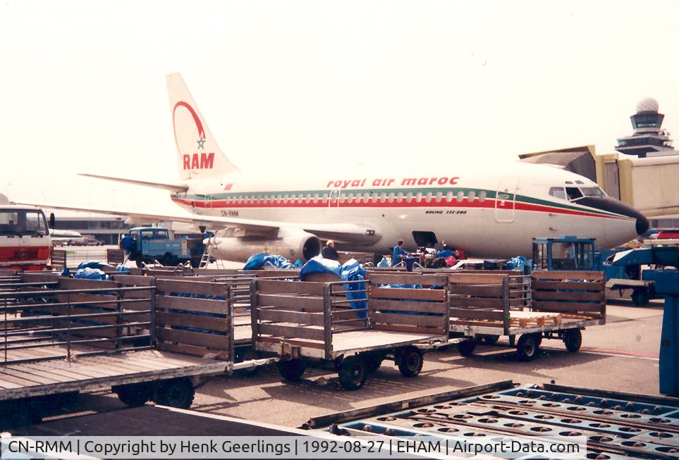 CN-RMM, 1983 Boeing 737-2B6C C/N 23049, Royal Air Maroc  - RAM