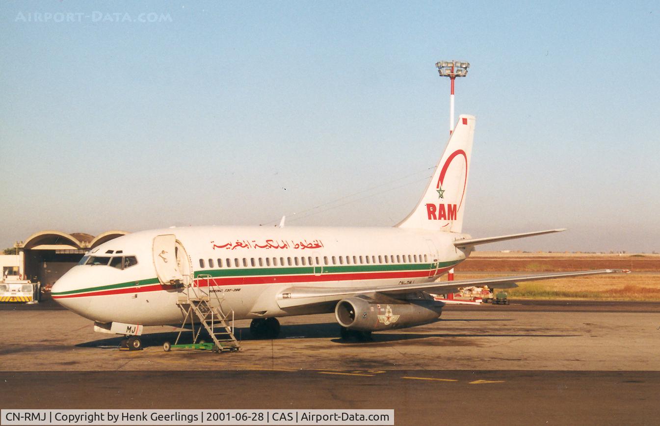 CN-RMJ, 1976 Boeing 737-2B6 C/N 21215, Royal Air Maroc  - RAM