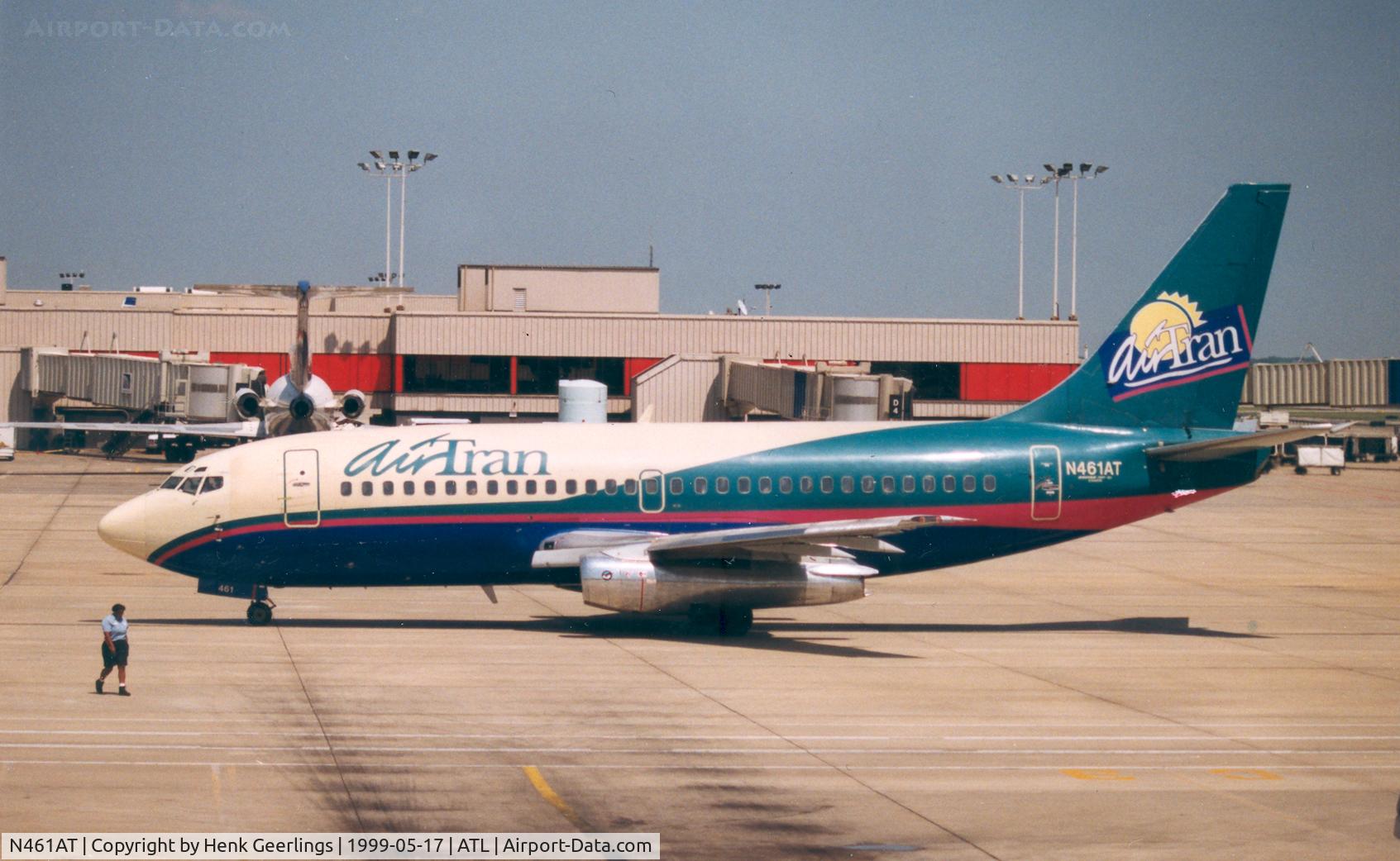 N461AT, 1974 Boeing 737-2E1 C/N 20976, Air Tran