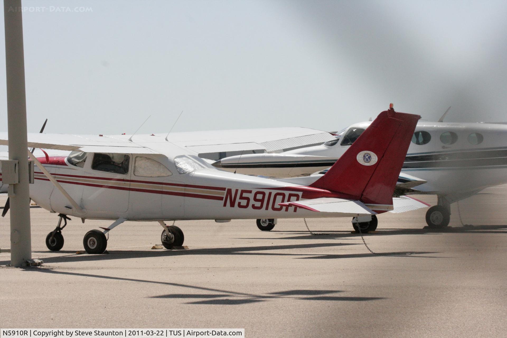 N5910R, 1965 Cessna 172G C/N 17253579, Taken at Tucson International Airport, in March 2011 whilst on an Aeroprint Aviation tour