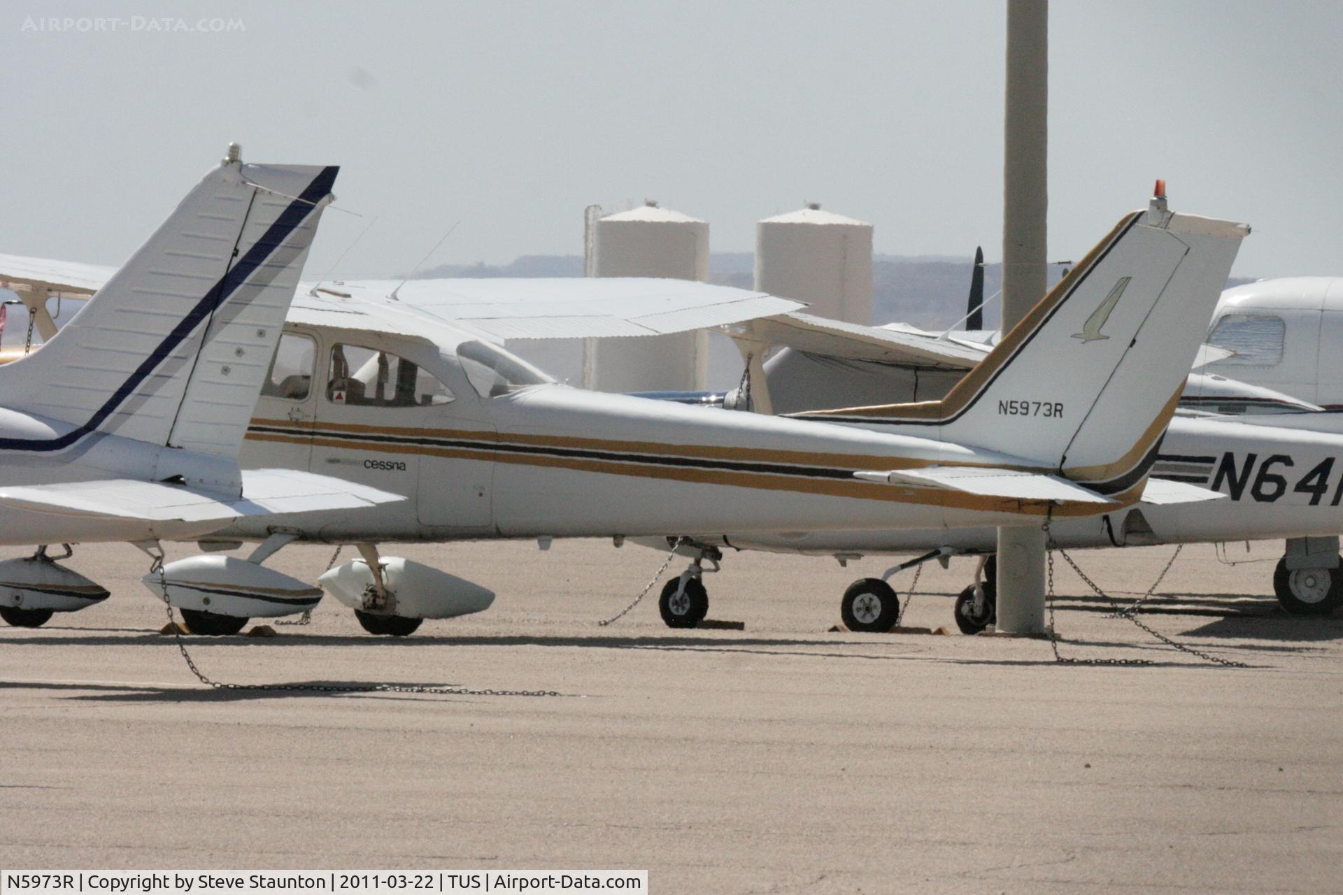 N5973R, Cessna 172G C/N 17253642, Taken at Tucson International Airport, in March 2011 whilst on an Aeroprint Aviation tour