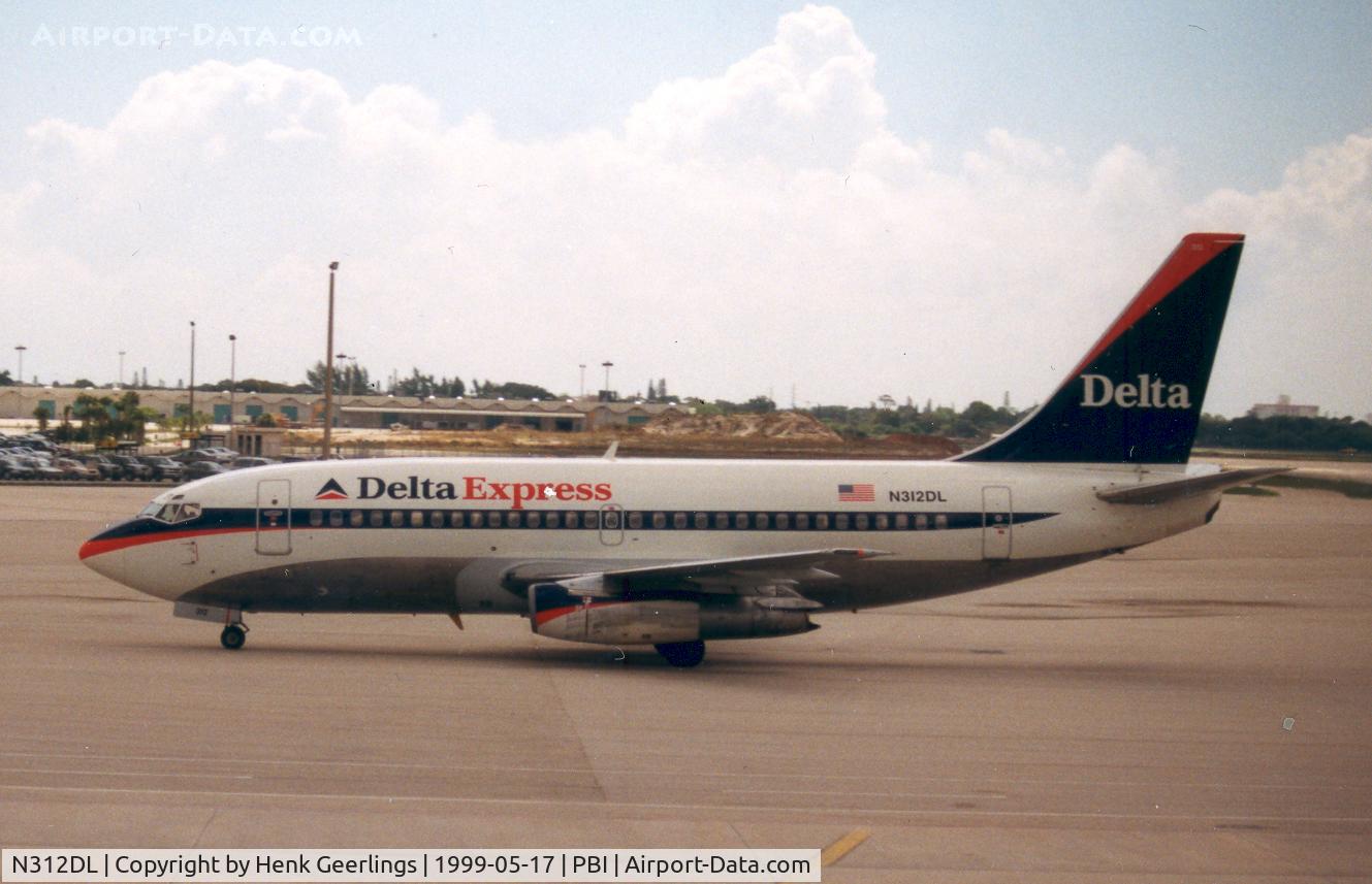 N312DL, 1984 Boeing 737-232 C/N 23084, Delta Express