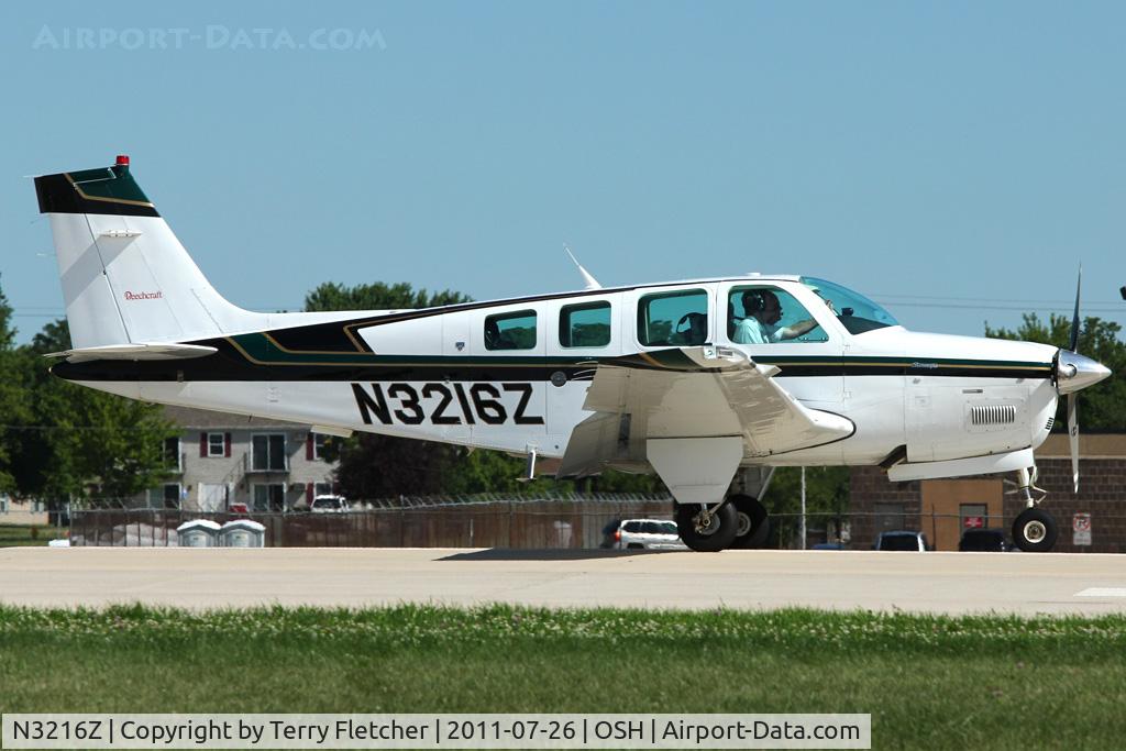 N3216Z, 1995 Beech A36 Bonanza 36 C/N E-2922, 1995 Beech A36, c/n: E-2922 at 2011 Oshkosh