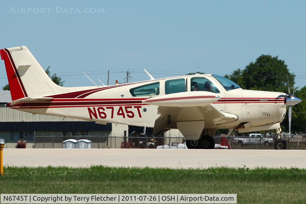 N6745T, 1980 Beech F33A Bonanza C/N CE-902, 1980 Beech F33A, c/n: CE-902
at 2011 Oshkosh