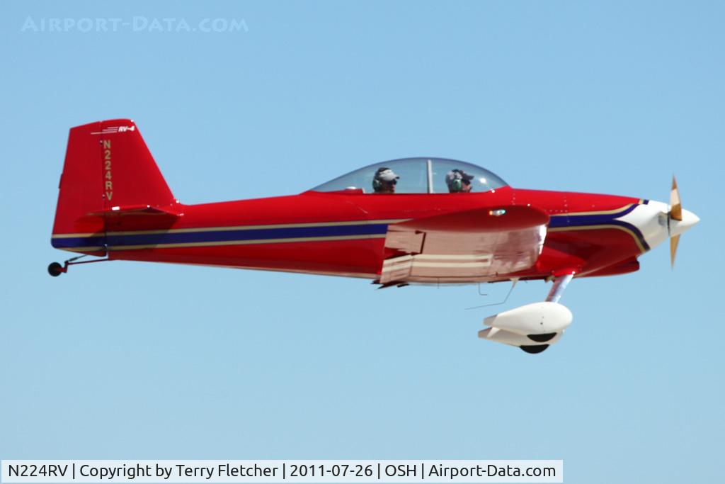 N224RV, 1999 Vans RV-4 C/N 1779, 1999 Schilthelm John A RV-4, c/n: 1779
at 2011 Oshkosh