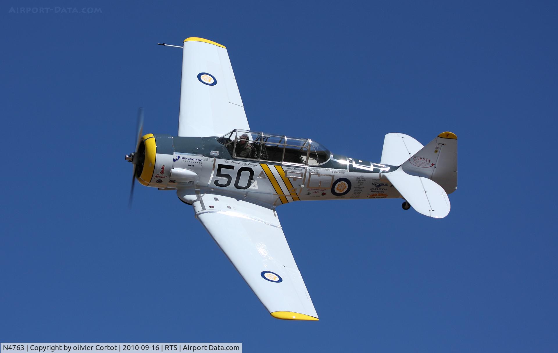 N4763, Noorduyn AT-16 Harvard II C/N 76-3701, Reno racer