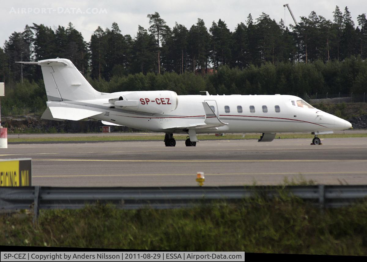 SP-CEZ, 2008 Learjet 60XR C/N 60-342, Parked at ramp M.