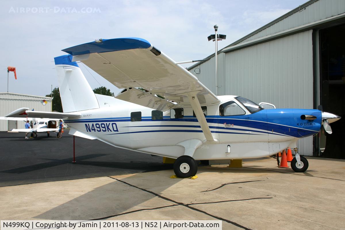 N499KQ, 2011 Quest Kodiak 100 C/N 100-0048, Unlike other cargo pods, the Kodiak's ECC (External Cargo Compartment) extends forward of the firewall. I'm pretty sure it must have it's own firewall for this very reason, with the forward-most section primarily installed for aerodynamic efficiency.