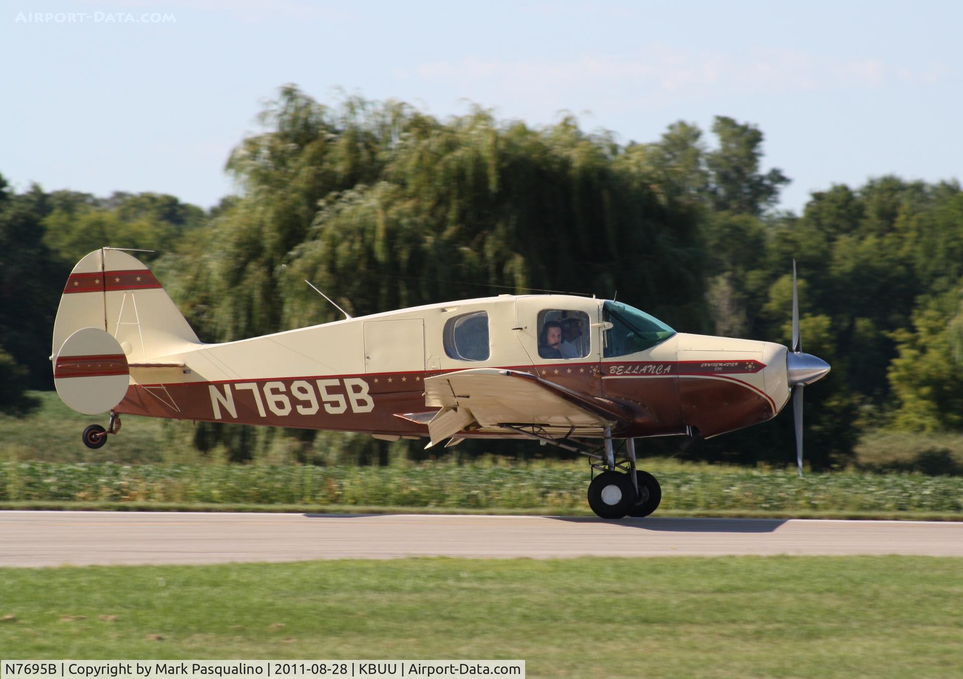 N7695B, 1958 Bellanca 14-19-2 Cruisair Senior C/N 4046, Bellanca 14-19-2