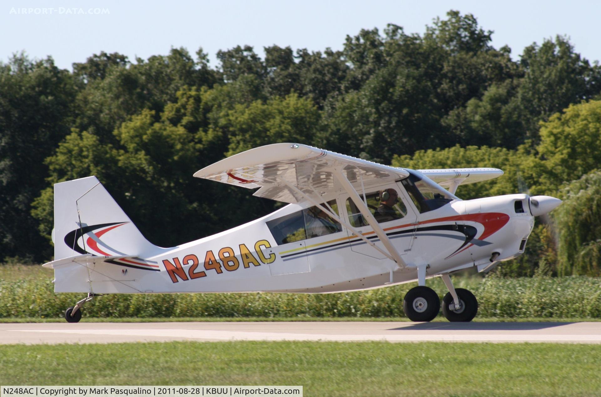 N248AC, 2011 American Champion 7GCBC C/N 1464-2011, American Champion 7GCBC