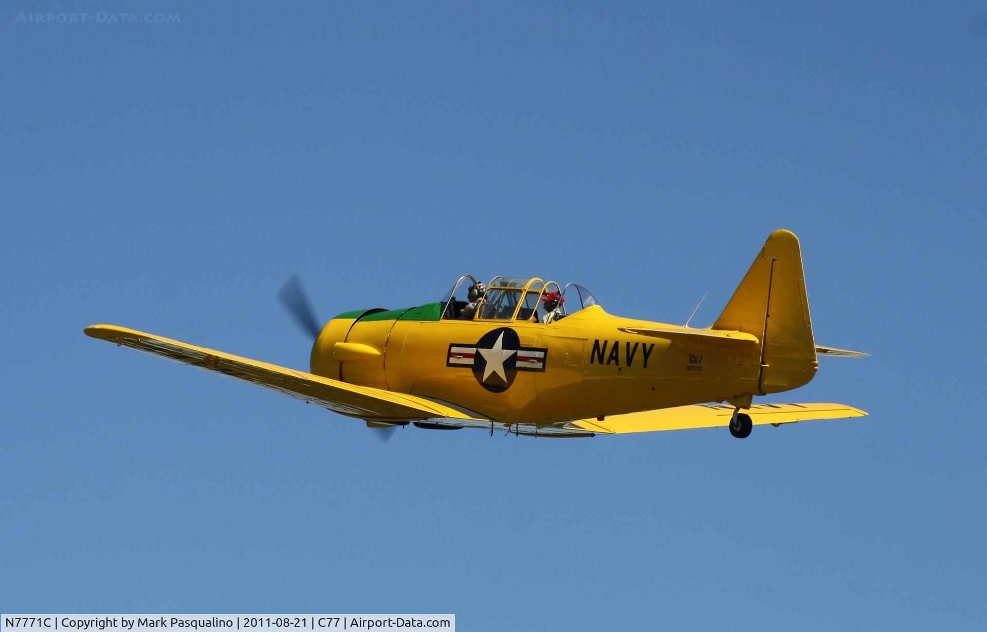 N7771C, 1959 North American T-6G Texan C/N 168-185, North American T-6G