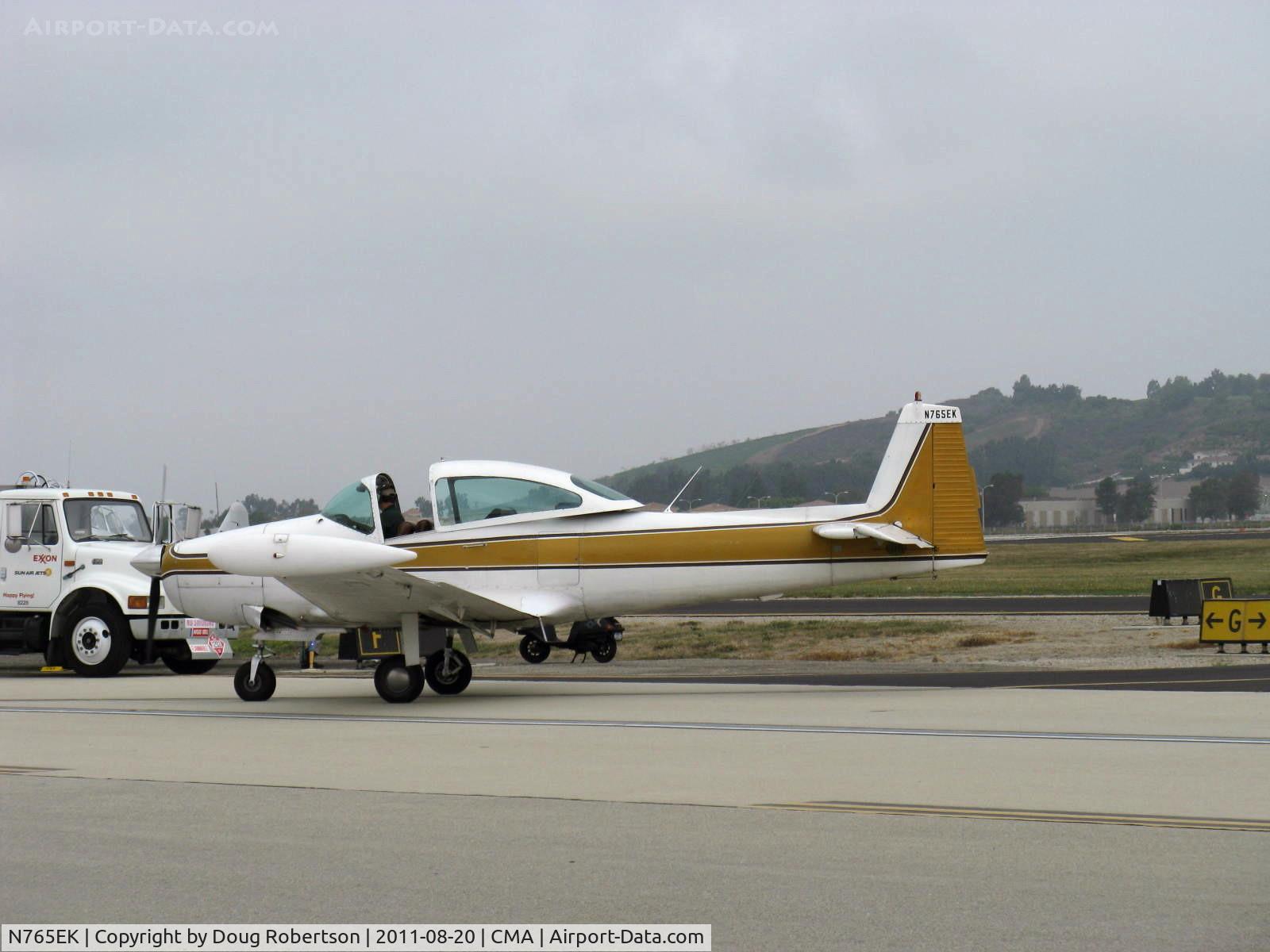 N765EK, 1947 North American Navion (NA-145) C/N NAV-4-1013, 1947 North American NAVION, Continental E225, many mods, taxi