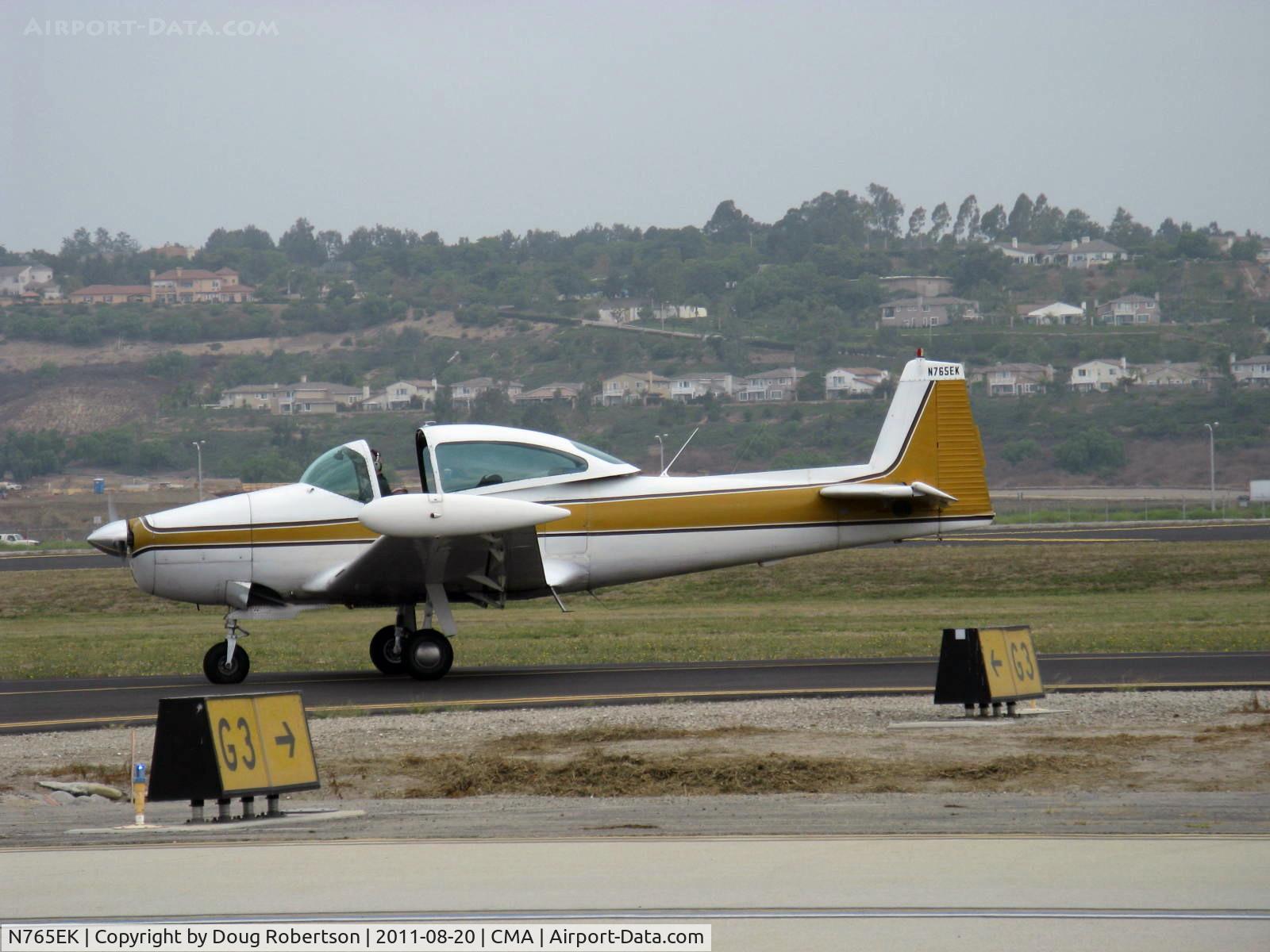 N765EK, 1947 North American Navion (NA-145) C/N NAV-4-1013, 1947 North American NAVION, Continental E225, many mods, taxi