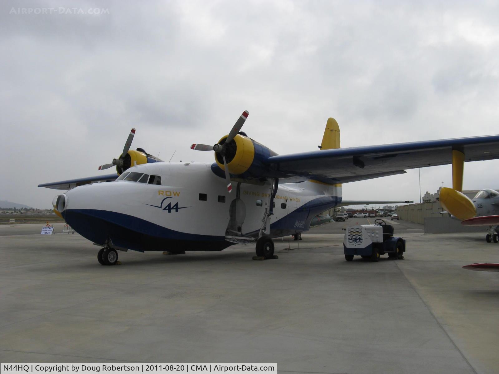 N44HQ, 1950 Grumman HU-16B Albatross C/N G-99, 1950 Grumman HU-16B ALBATROSS 'Row 44', two Wright Cyclone R-1820-76A 1,425 Hp each