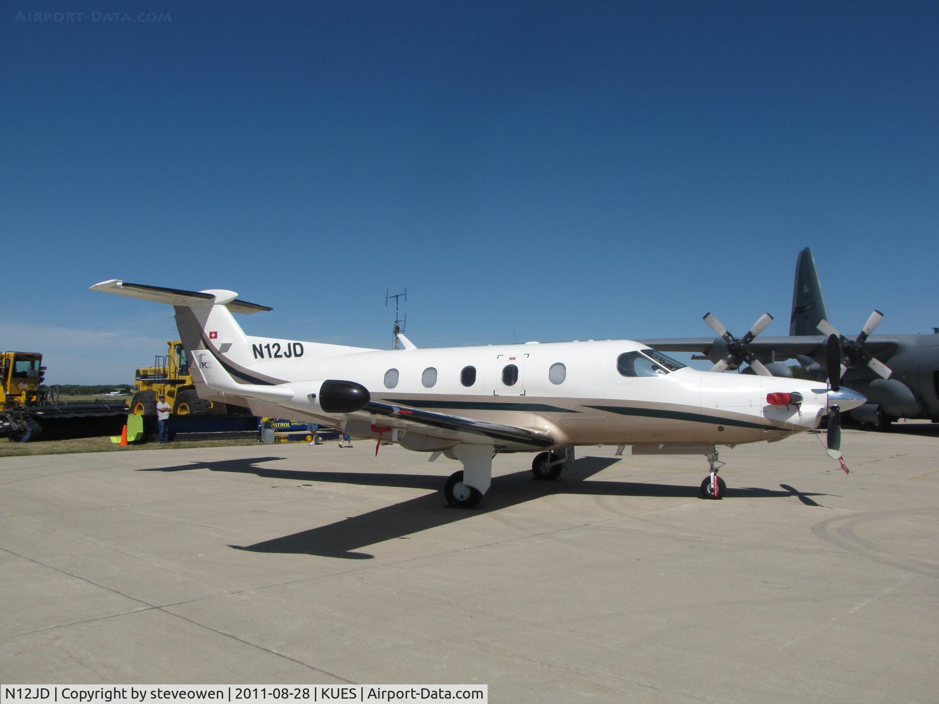 N12JD, 1998 Pilatus PC-12/45 C/N 228, Wings over Waukesha airshow