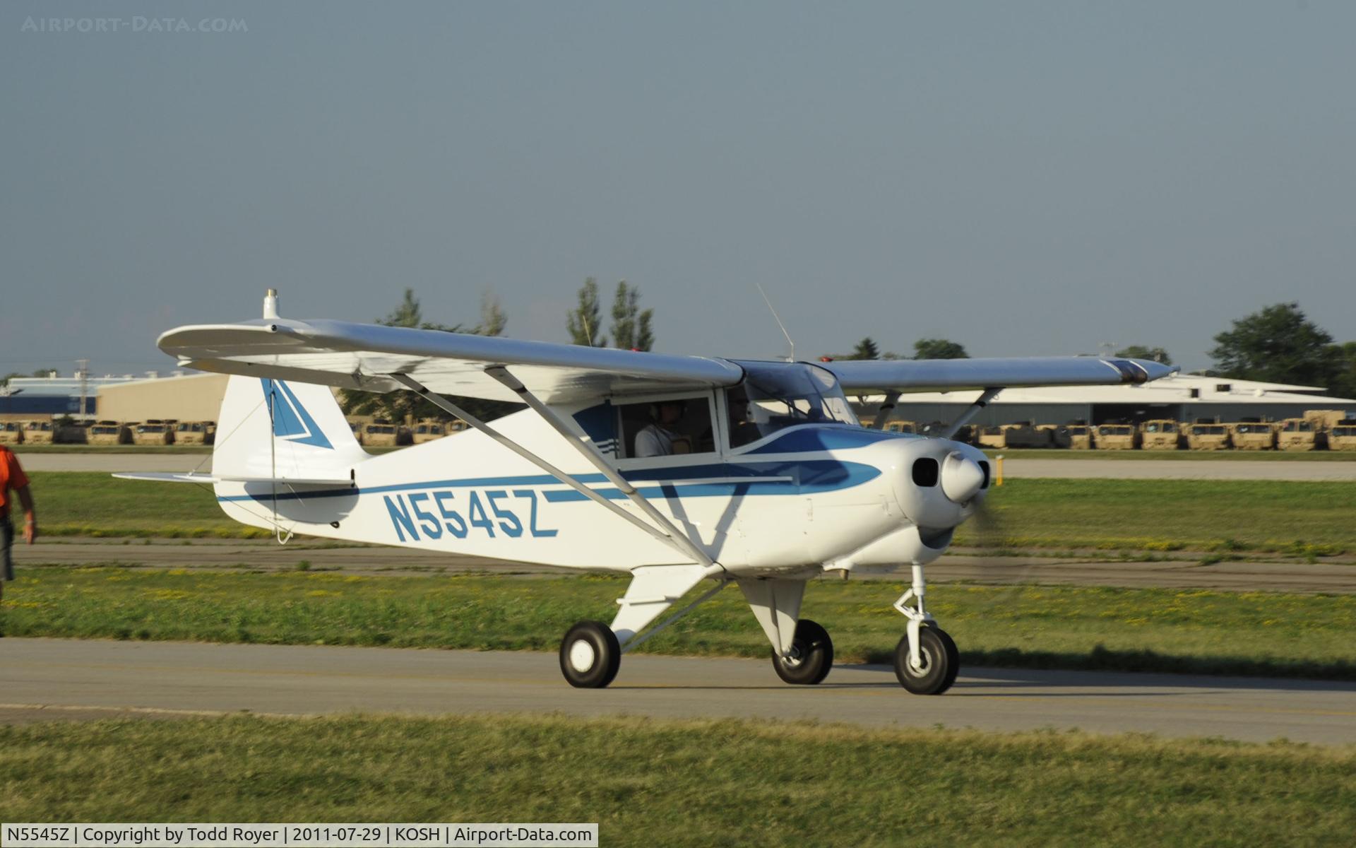 N5545Z, 1962 Piper PA-22-108 Colt C/N 22-9337, AIRVENTURE 2011