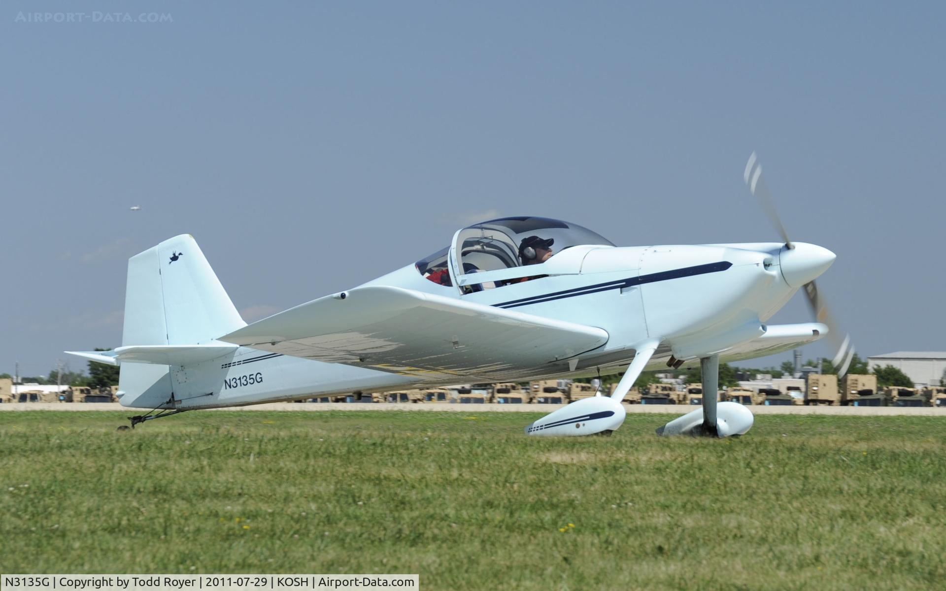 N3135G, 1995 Vans RV-6 C/N 20513, AIRVENTURE 2011