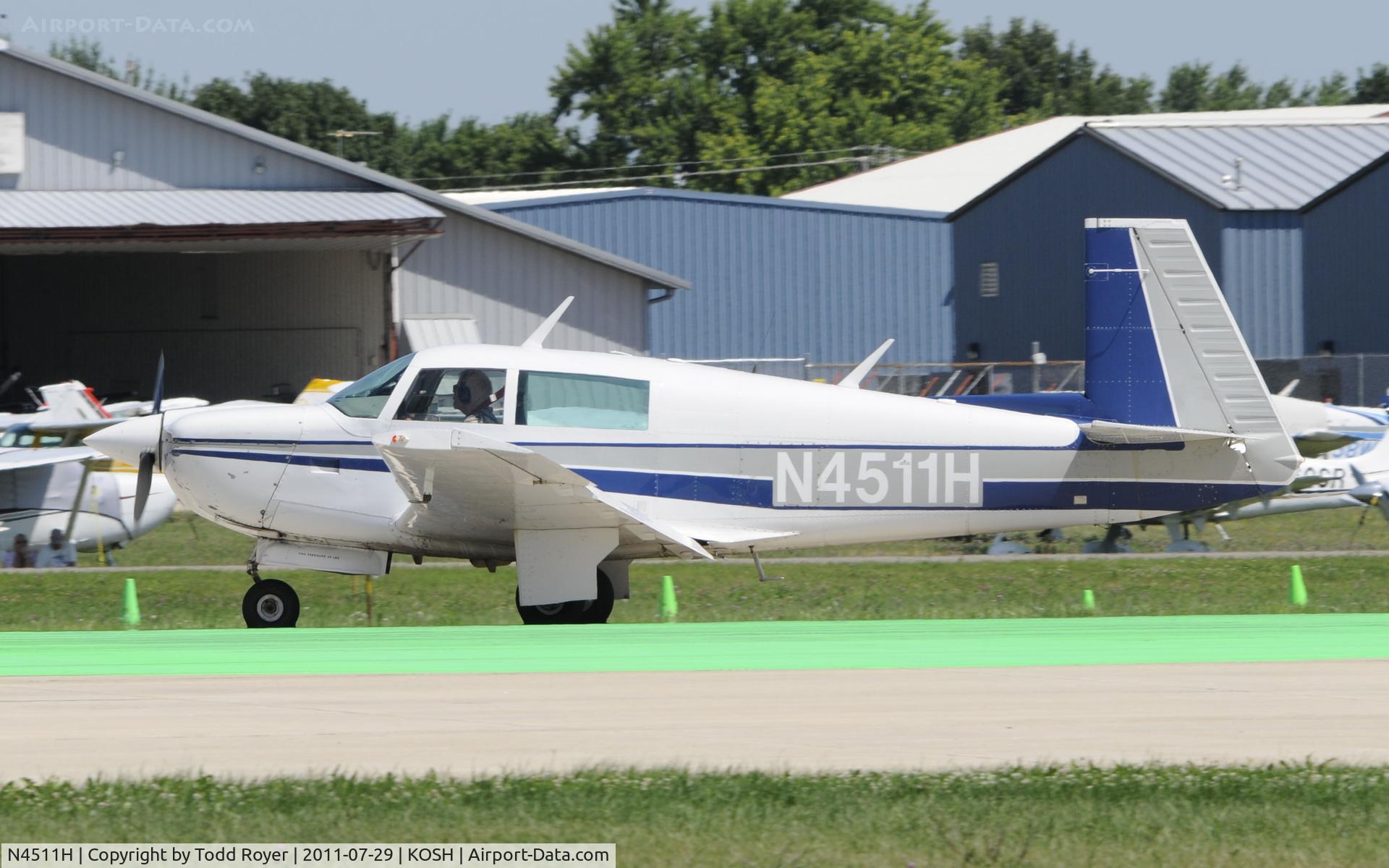 N4511H, 1978 Mooney M20J 201 C/N 24-0755, AIRVENTURE 2011