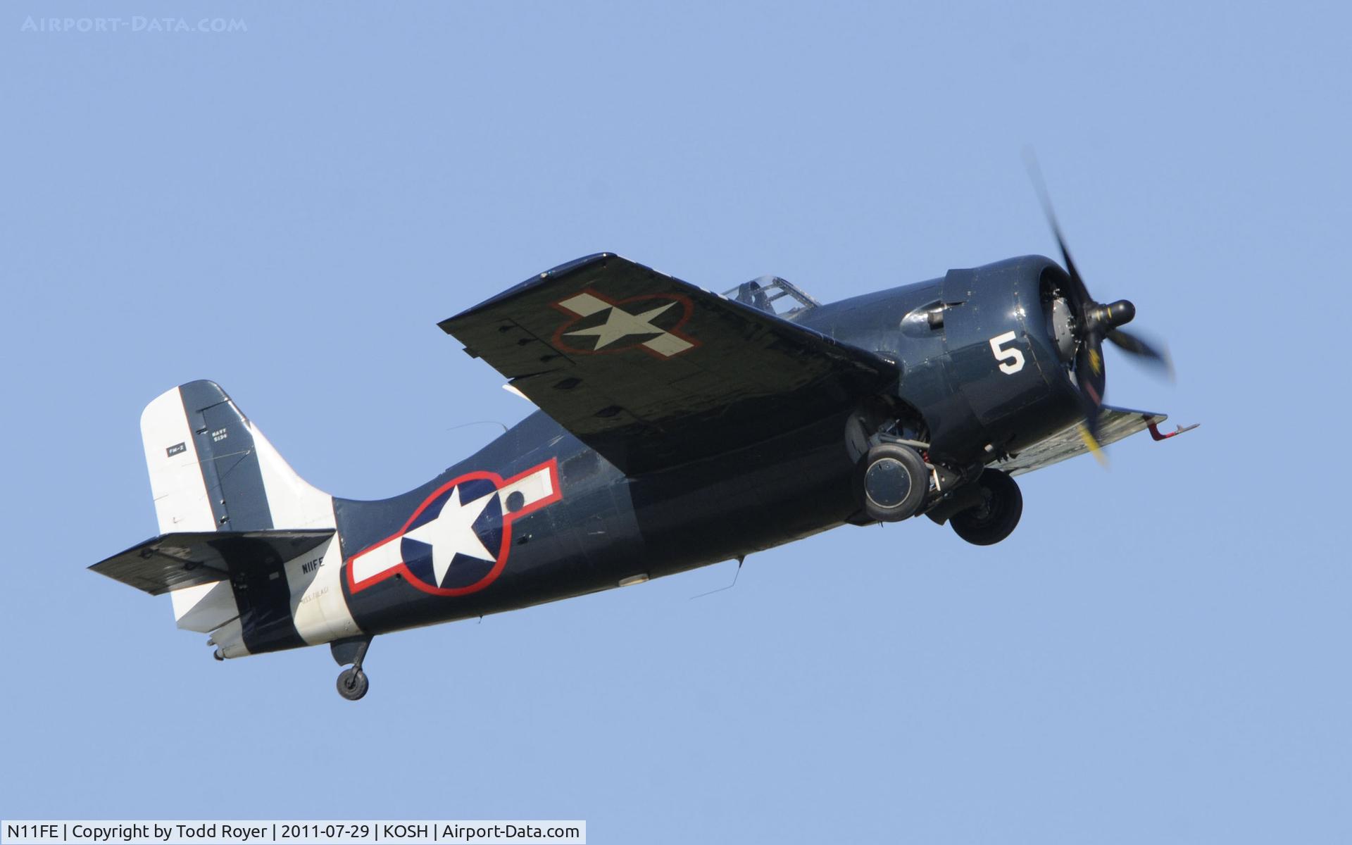 N11FE, 1945 General Motors FM-2 Wildcat C/N 5734, AIRVENTURE 2011