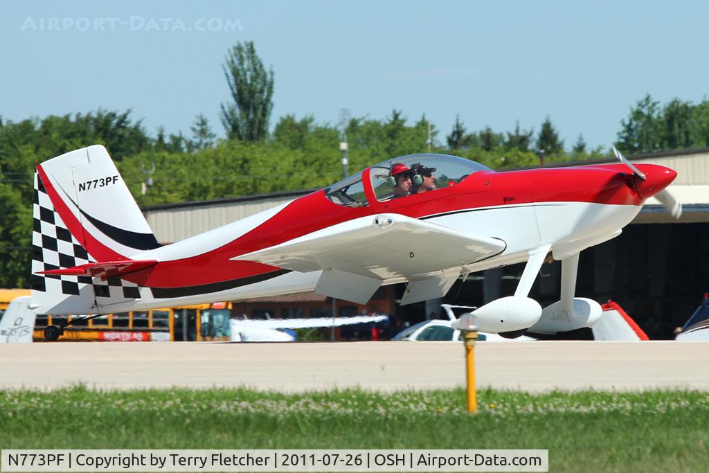 N773PF, 2008 Vans RV-7 C/N 71785, 2008 Carnforth James G RV7 VANS, c/n: 71785
at 2011 Oshkosh