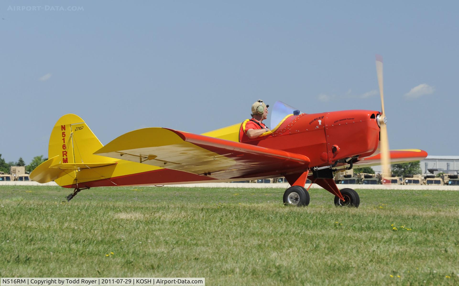N516RM, 1998 Warner Spacewalker C/N SW1-204-3, AIRVENTURE 2011