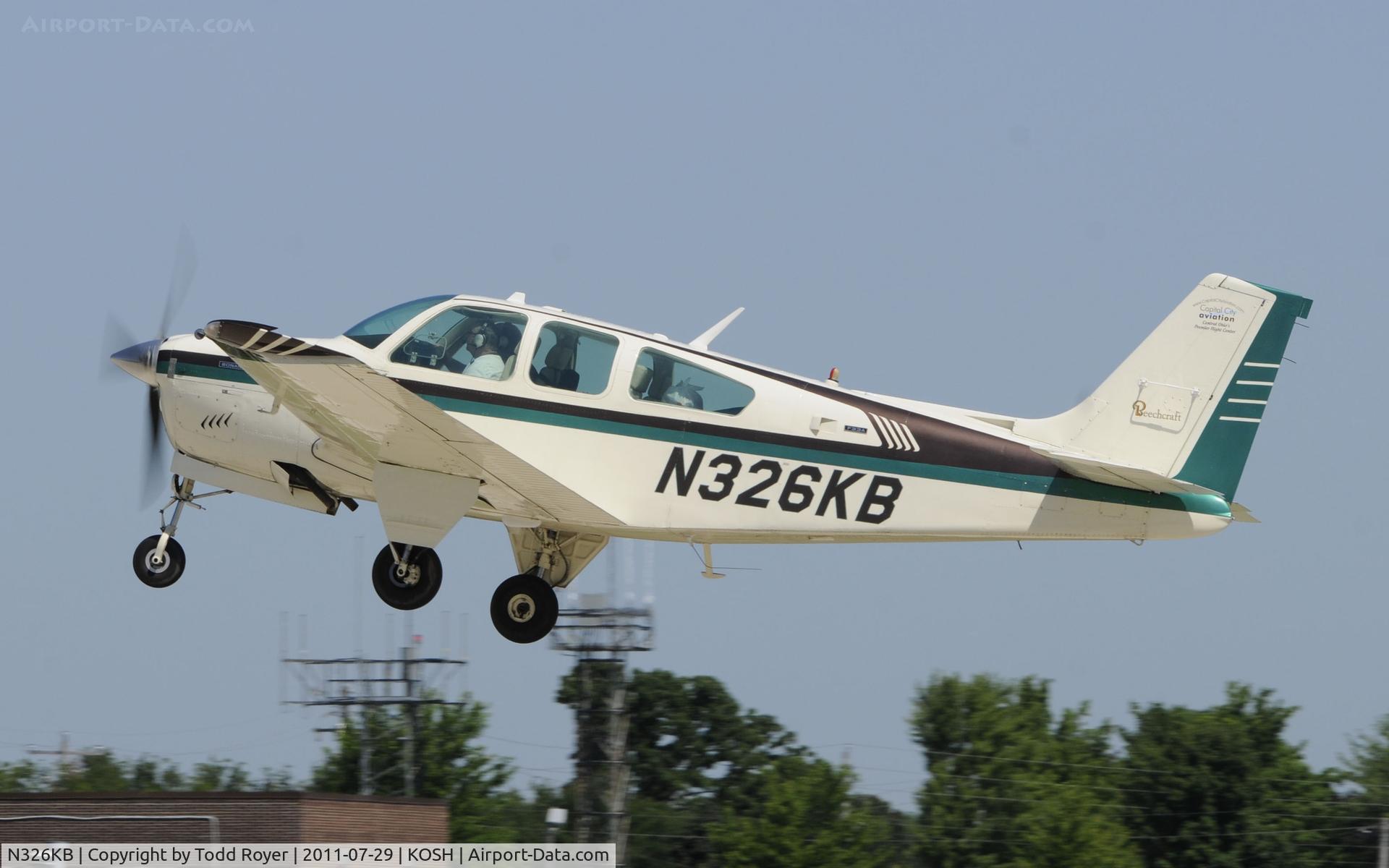 N326KB, 1973 Beech F33A Bonanza C/N CE-422, AIRVENTURE 2011
