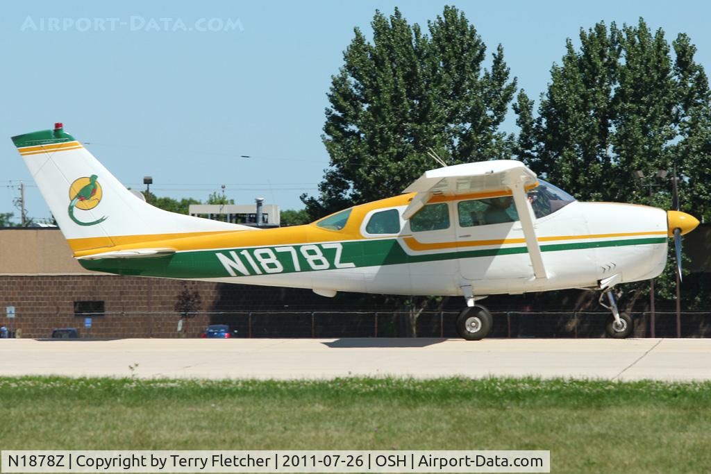 N1878Z, 1962 Cessna 210-5 C/N 205-0078, 1962 Cessna 210-5, c/n: 205-0078
at 2011 Oshkosh