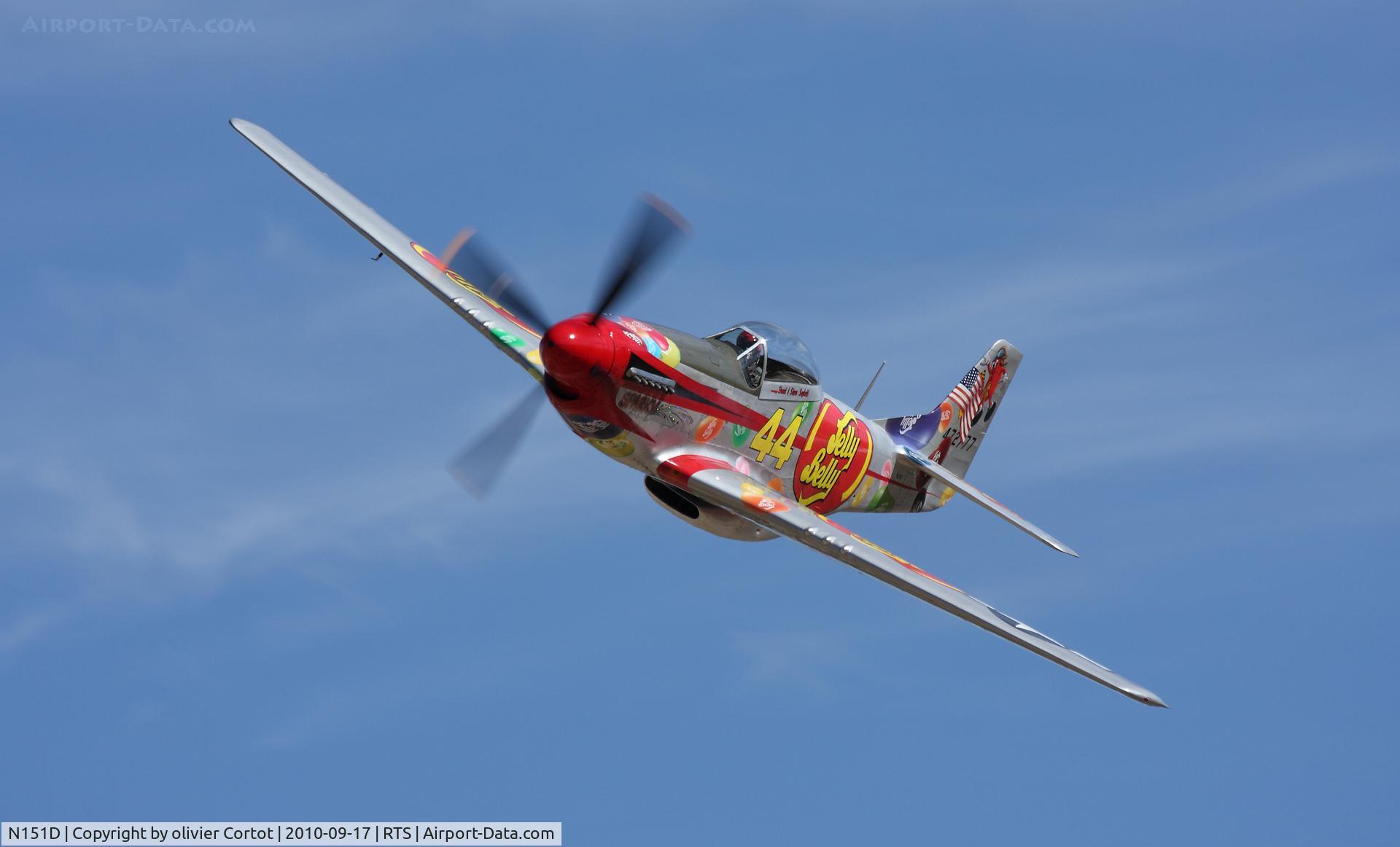 N151D, 1944 North American P-51D Mustang C/N 44-72777, Racing at Reno