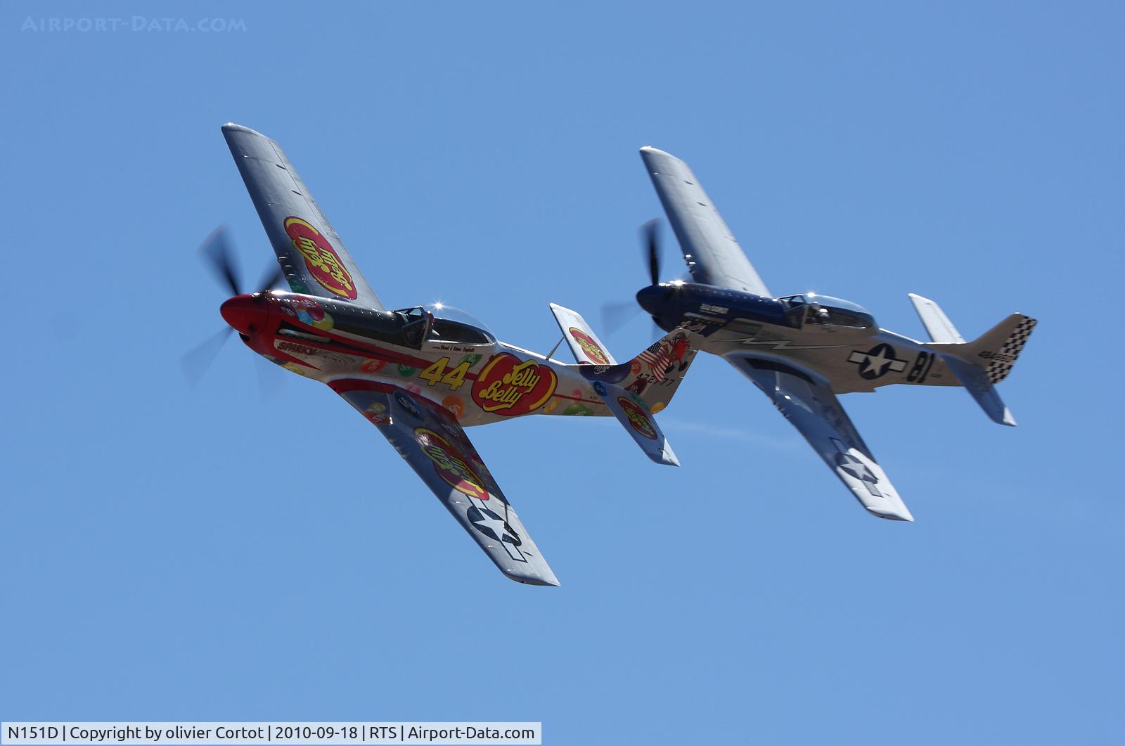 N151D, 1944 North American P-51D Mustang C/N 44-72777, mustangs fight !